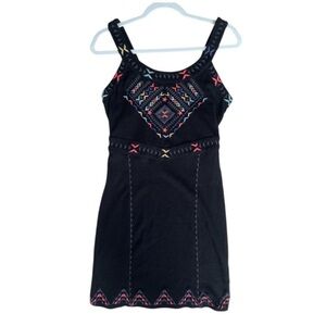 Free People Song of the South Dress NWT Size Medium Boho Aztec Motoboho Cutout